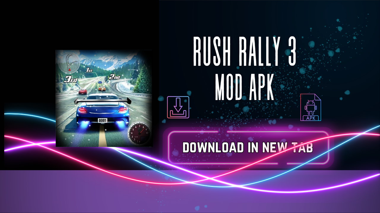 rush rally 3 mod apk